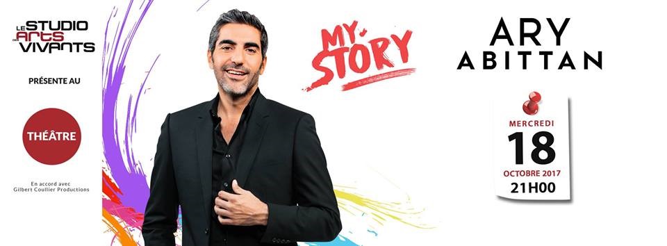Spectacle
My Story, Ary Abittan
Spectacle
My Story, Ary Abittan