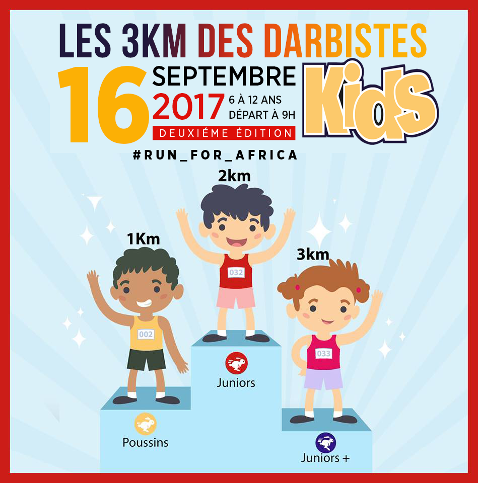Sport pour enfants Les 3 km des Darbistes Sport pour enfants Les 3 km des Darbistes
