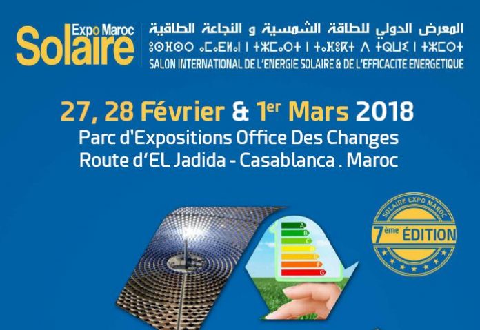 Salon : Solaire Expo Maroc 2018 Salon : Solaire Expo Maroc 2018